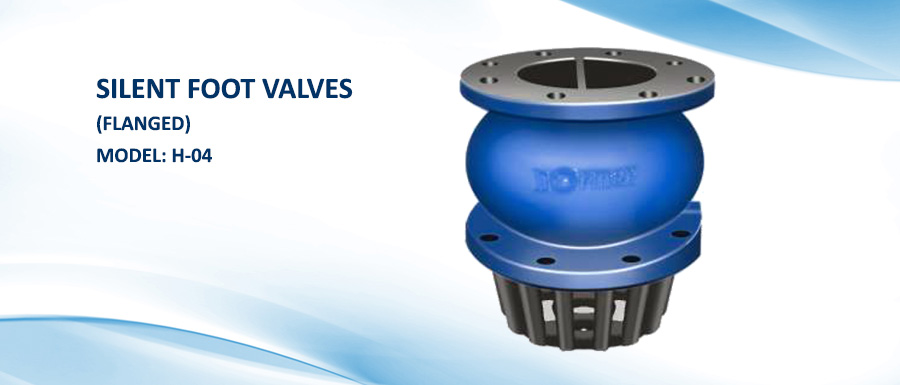 Silent Foot Valves, Heavy Duty Foot Valves, Flanged Foot Valves, Manufacturer, Pune, India