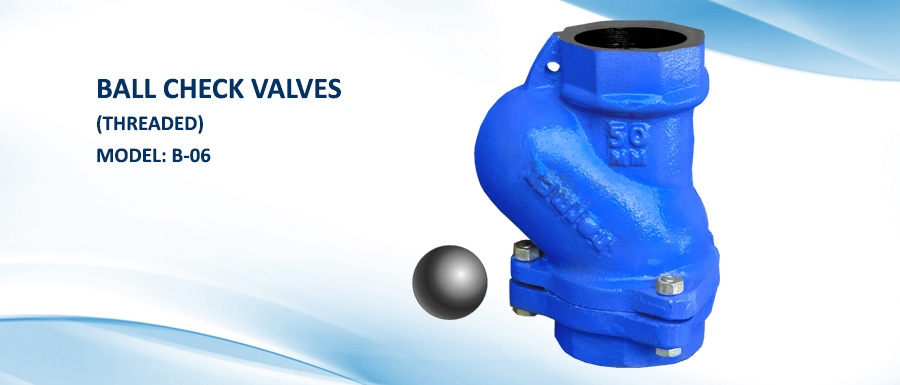 Ball Check Valves, Threaded Ball Check Valves, Manufacturer, Pune, India