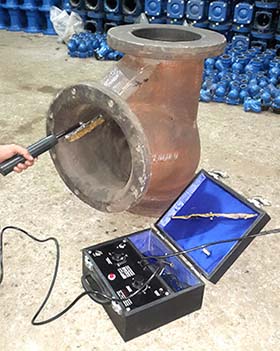 Spark Testing M/c (Rubber Lined Valves)